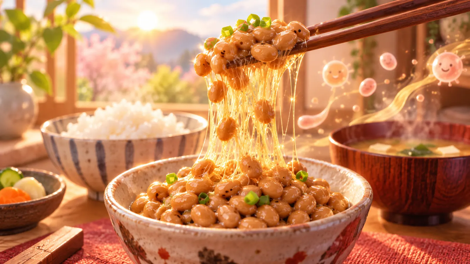 納豆のネバネバの正体は「うま味成分の鎖」。“動く遺伝子”で突然ネバらなくなることも