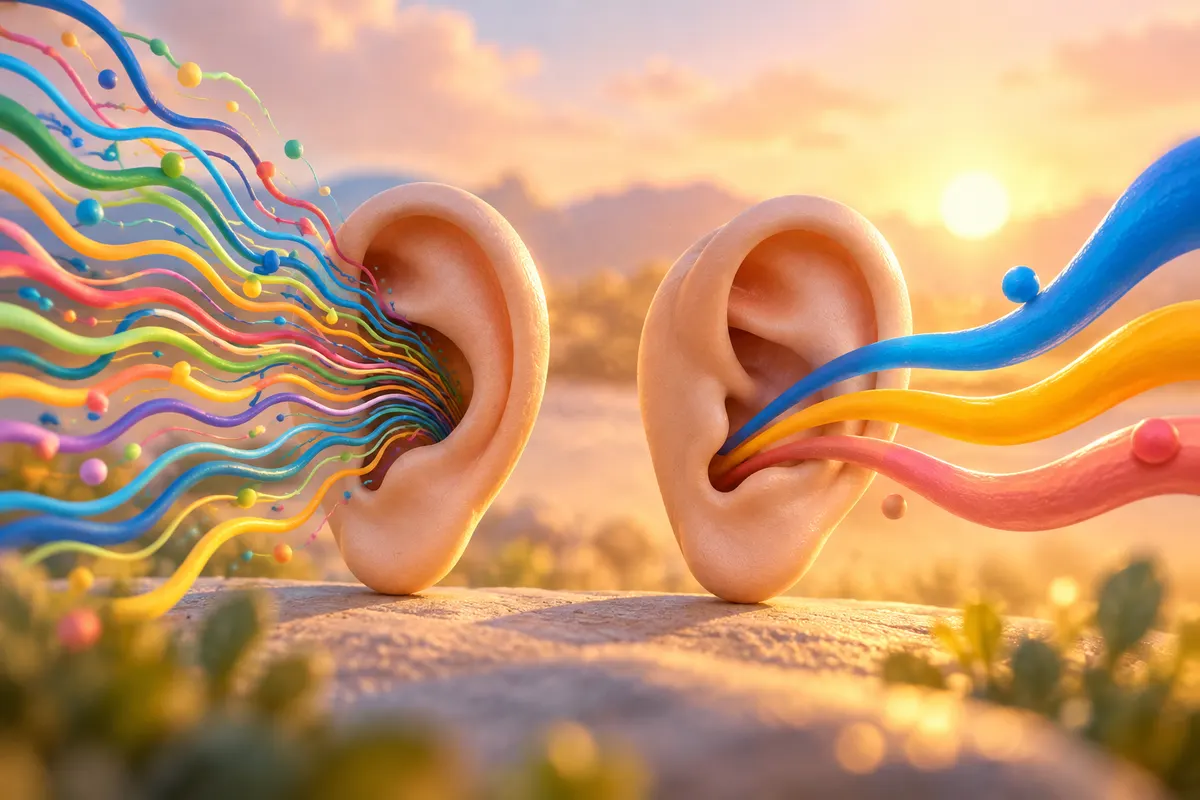 1歳に向けて、耳は「よく聞く音」に特化していく