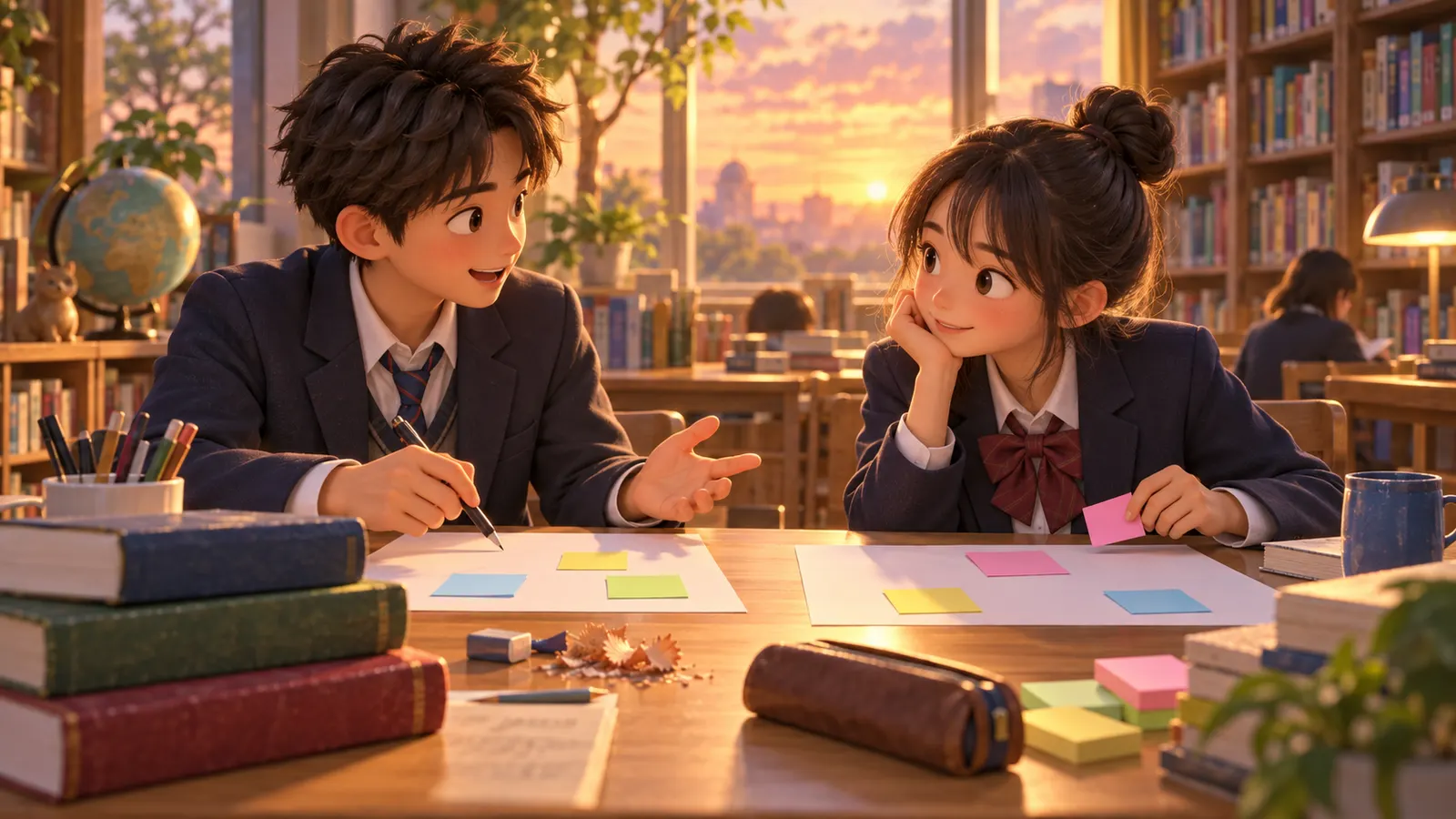 英作文は友だちと添削し合うと伸びる? 実は「直してもらう側」より「直す側」が伸びていた