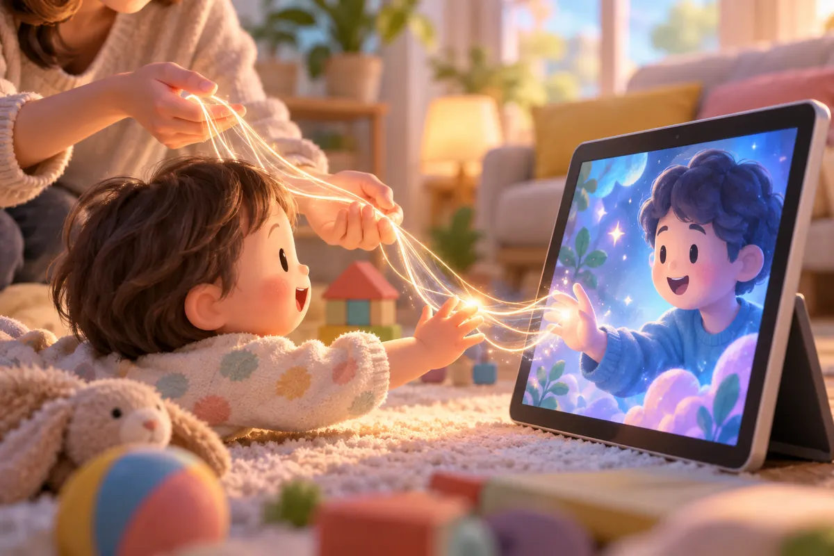 画面と子どもをつなぐのは、画面の外にいる大人かもしれない