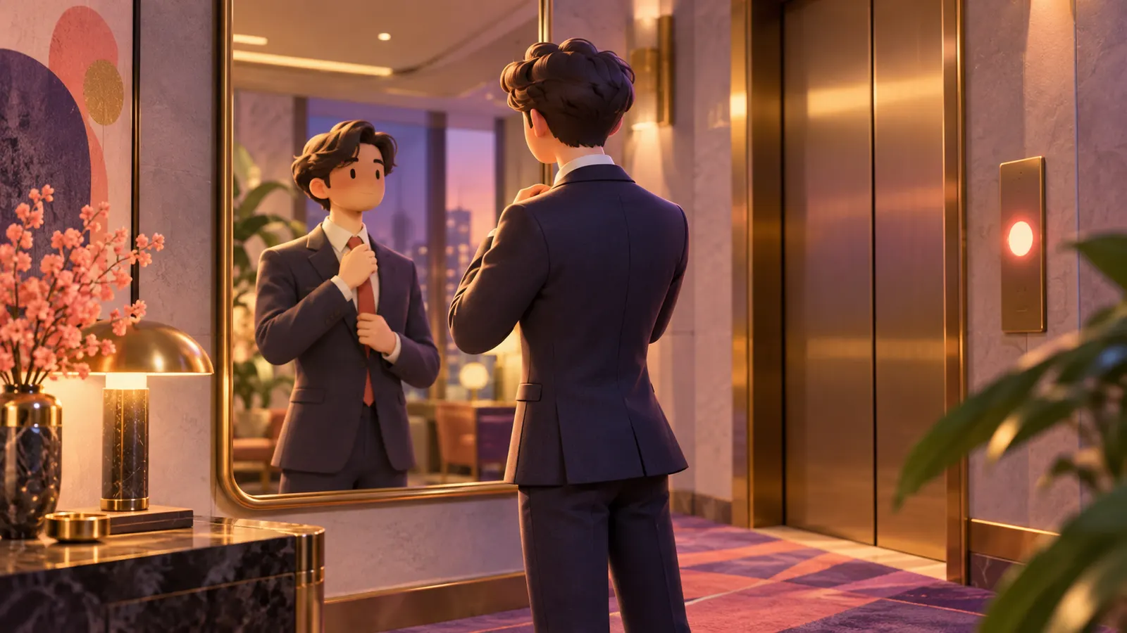 エレベーター横の鏡は「待ち時間対策」だった? 同じ1分が長く感じる心理のヒミツ