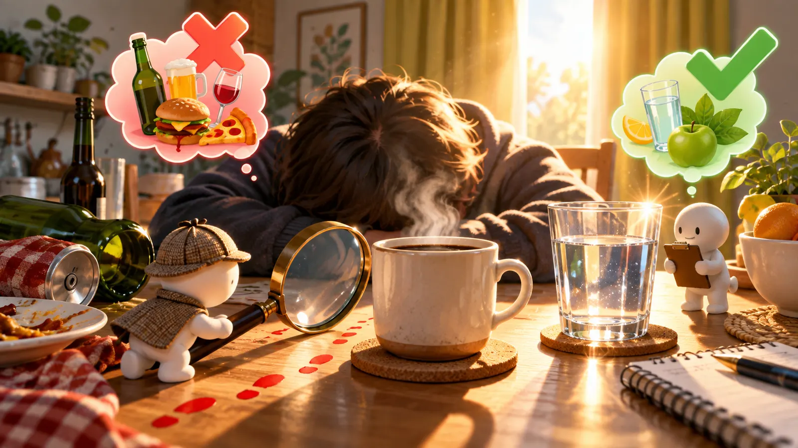 「二日酔いにはコーヒー」は効かなかった。米国の研究所が"治すのは時間だけ"と言い切る理由