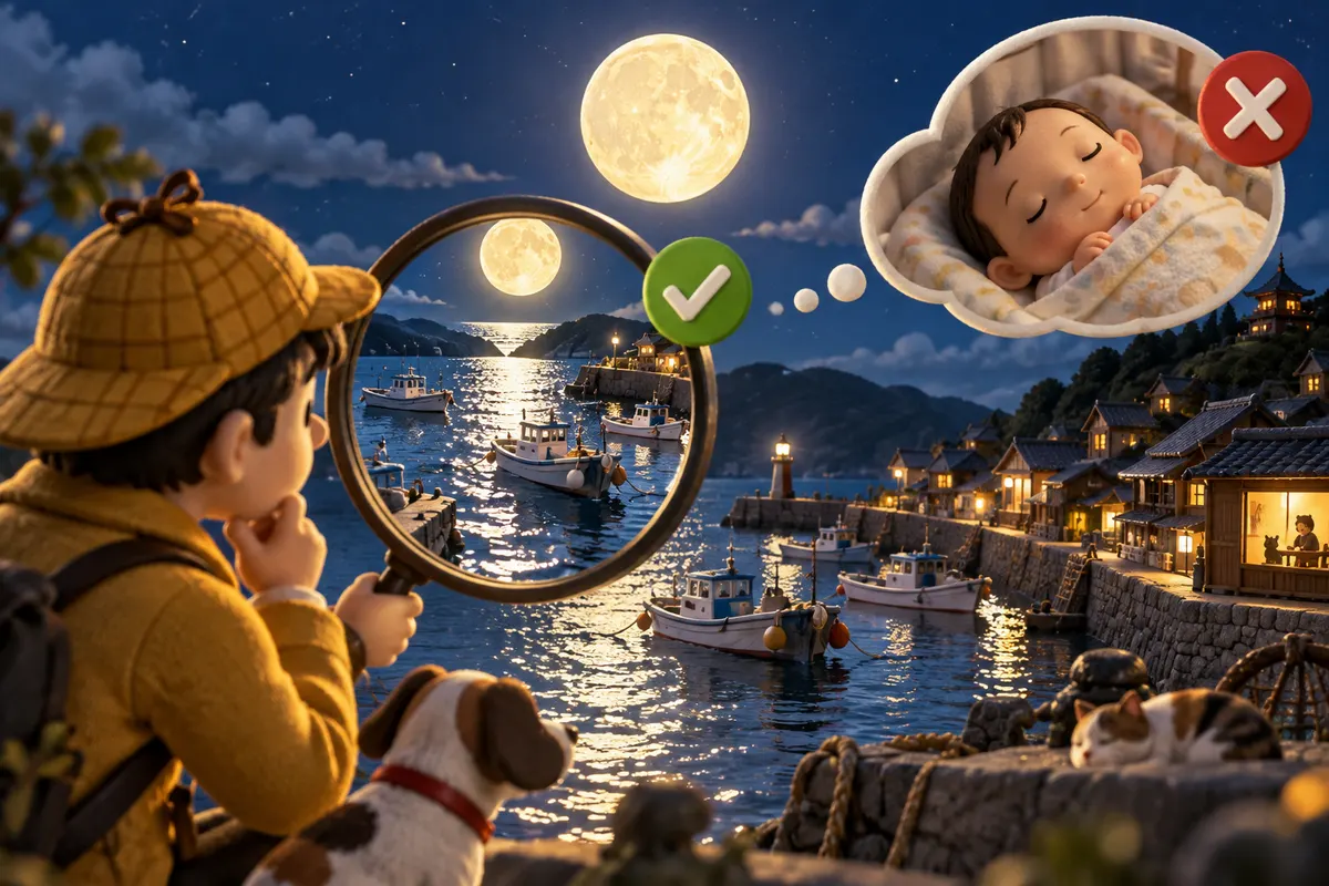 月は海を動かすけれど、人の出産の日まで動かしているわけではなさそう