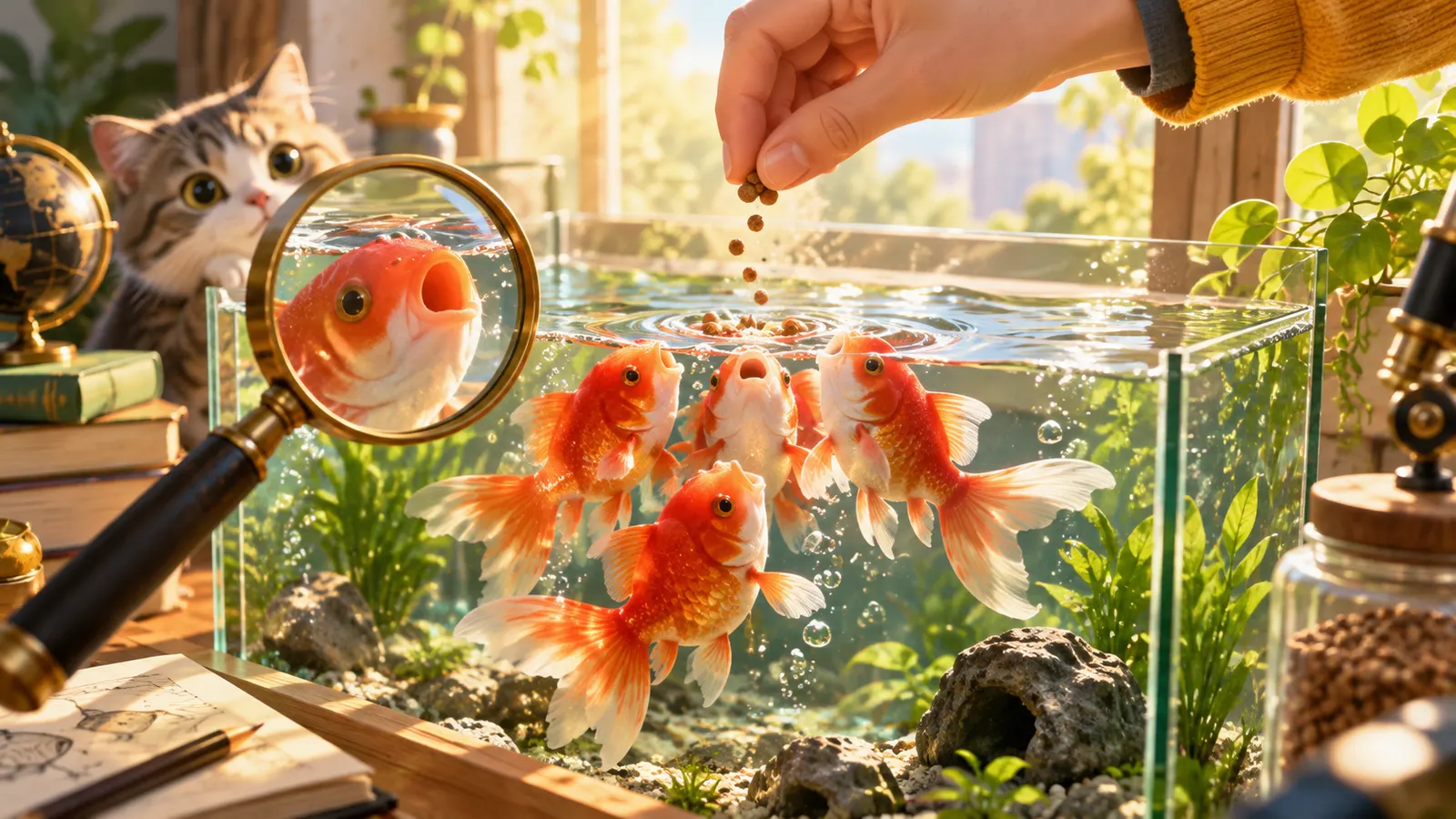 【悲報】金魚の記憶は3秒説、金魚に失礼すぎた。実験では何日も覚えていた