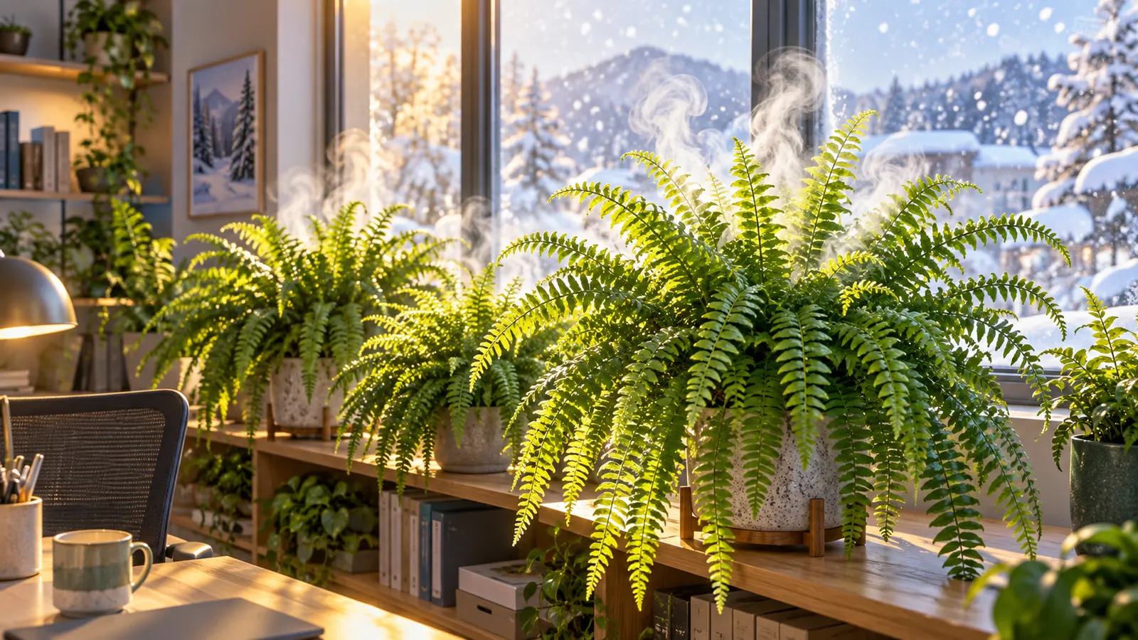 観葉植物で部屋の湿度は上がる? 18鉢で「29%→49%」、でも1〜2鉢では足りない理由