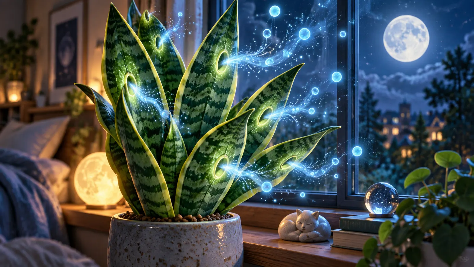 「サンスベリアは夜に酸素を出す」は本当? CAM植物の“夜ふかし”を正しく理解する