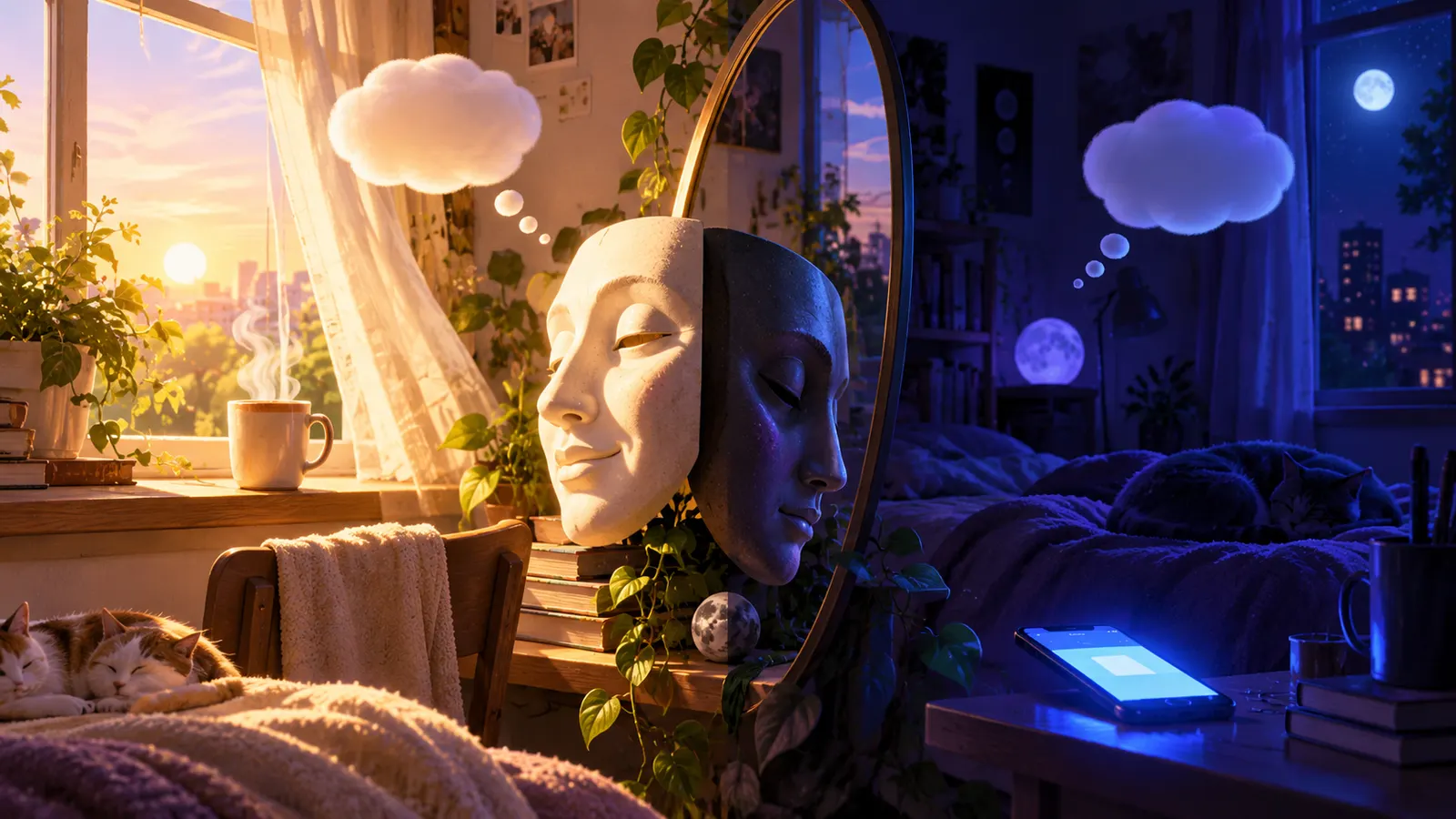「夜に大事なことを考えるな」は本当かも。心が一番弱るのは真夜中だった