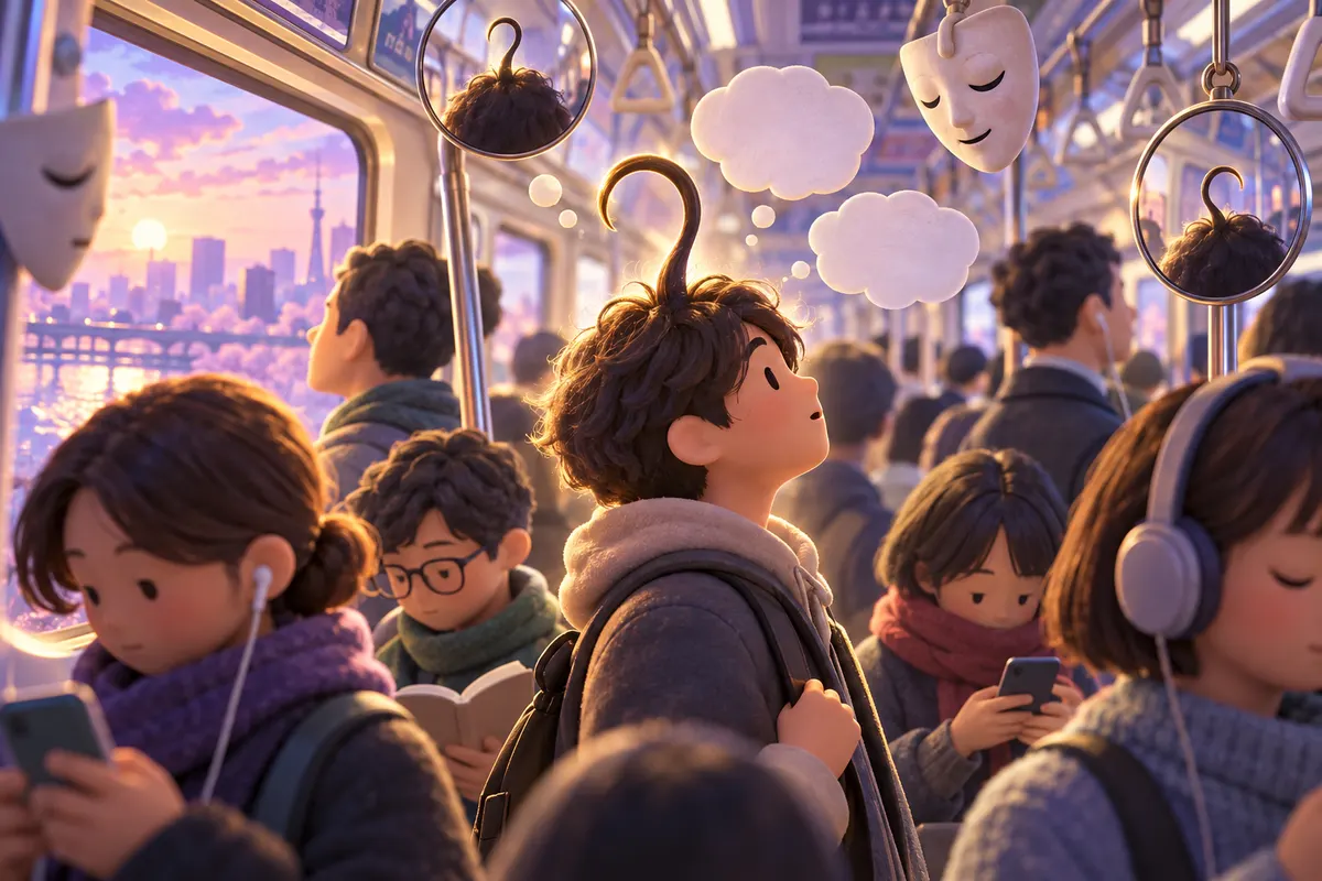 あなたの寝ぐせ、たぶん誰も気づいていない