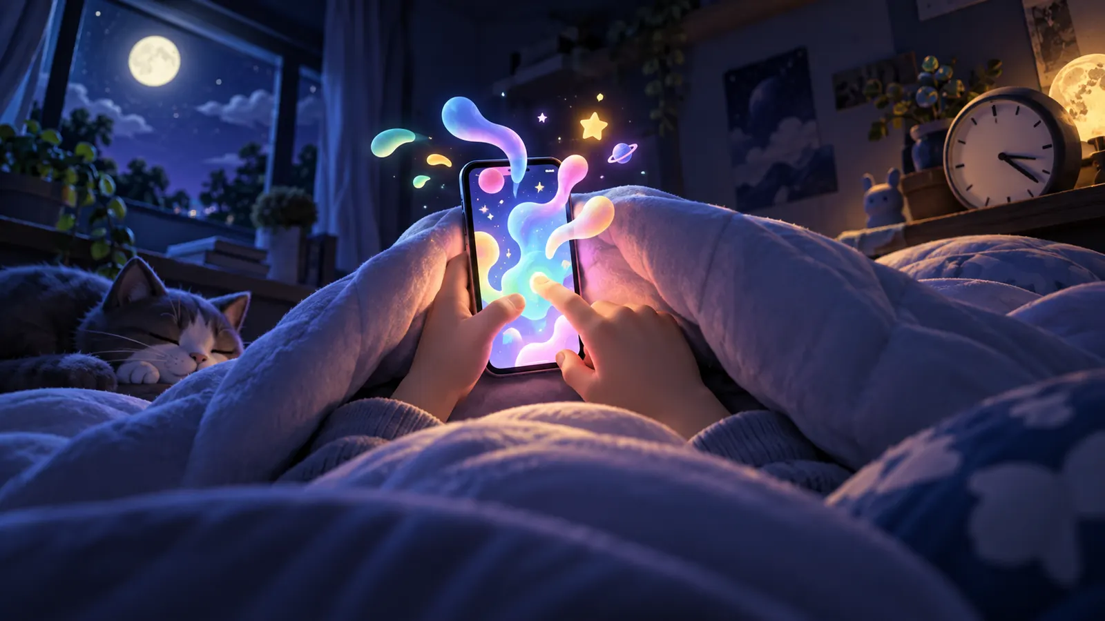 寝る前スマホで眠れない本当の犯人は「ブルーライト」じゃなかったかもしれない