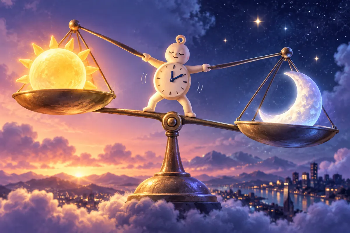 夜勤は、太陽を基準にした体内時計と、仕事の時刻とのズレを生む
