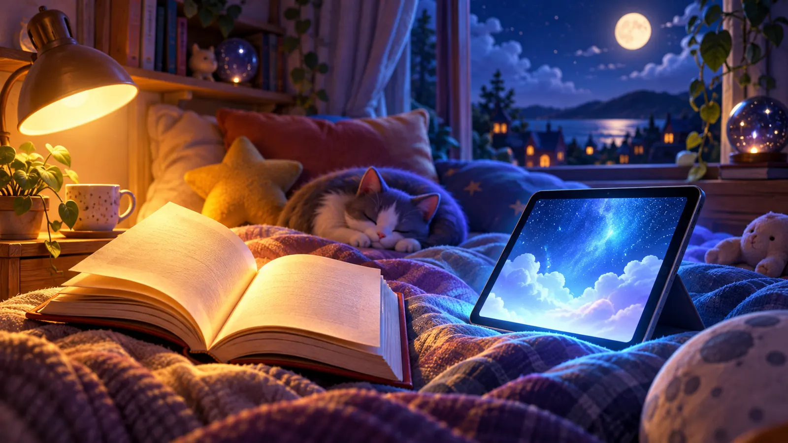寝る前の読書は「紙」か「電子」か。ハーバードの実験で差を生んだのは本ではなく光らしい