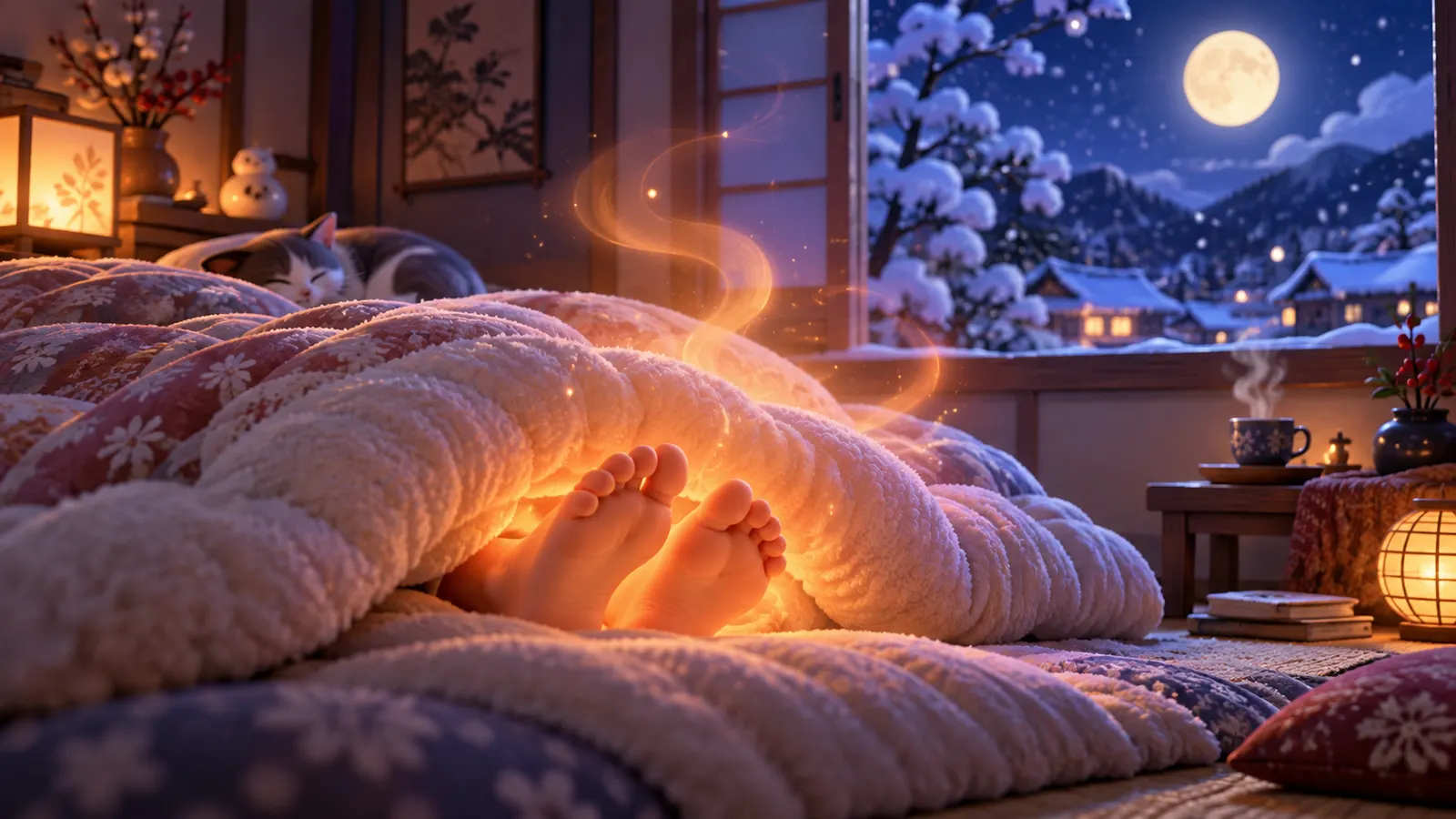 眠くなると手足がポカポカするのはなぜ? 眠りのスイッチは「体の芯を冷ますこと」だった