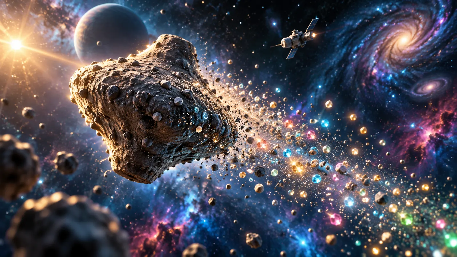 小惑星ベンヌの砂に、DNA・RNAの「文字」5種類がそろっていた。しかも「塩水」の跡まで