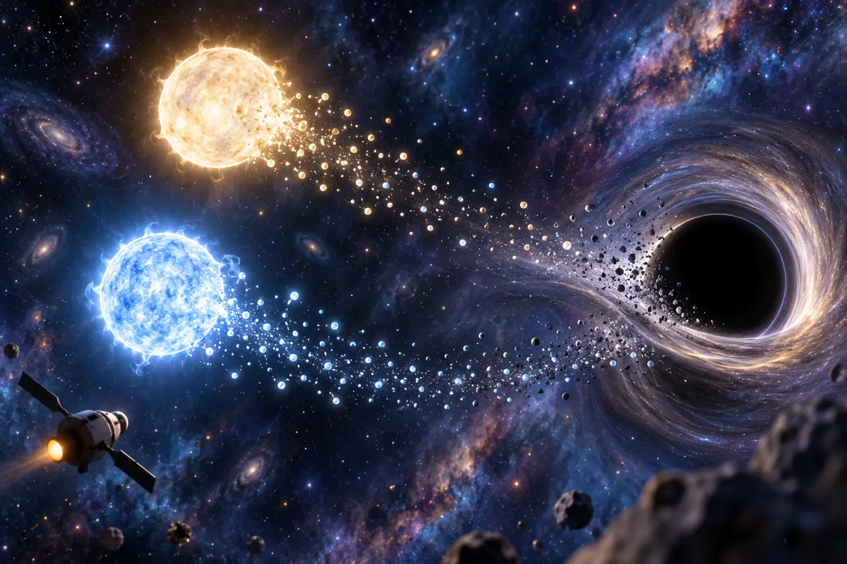 どんな天体も、最後はゆっくりと「蒸発」していく?