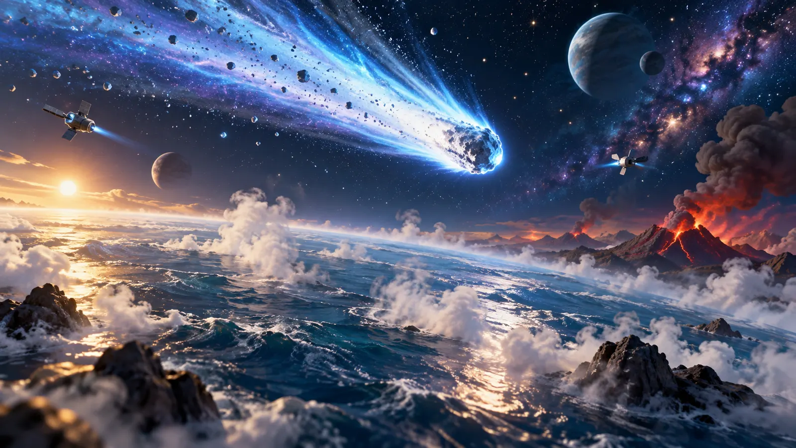 地球の海の水は彗星が運んだ?「違う」から「やっぱりありかも」へ揺れた10年