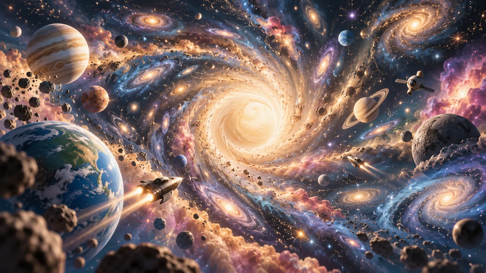 宇宙を全部まぜると何色?答えは「コズミック・ラテ」。最初は水色と発表されていた