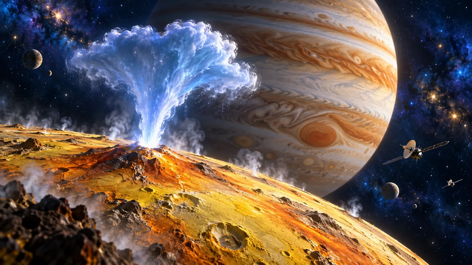 木星の月イオは「太陽系一の火山の星」。発見の1週間前に、論文が予言していた