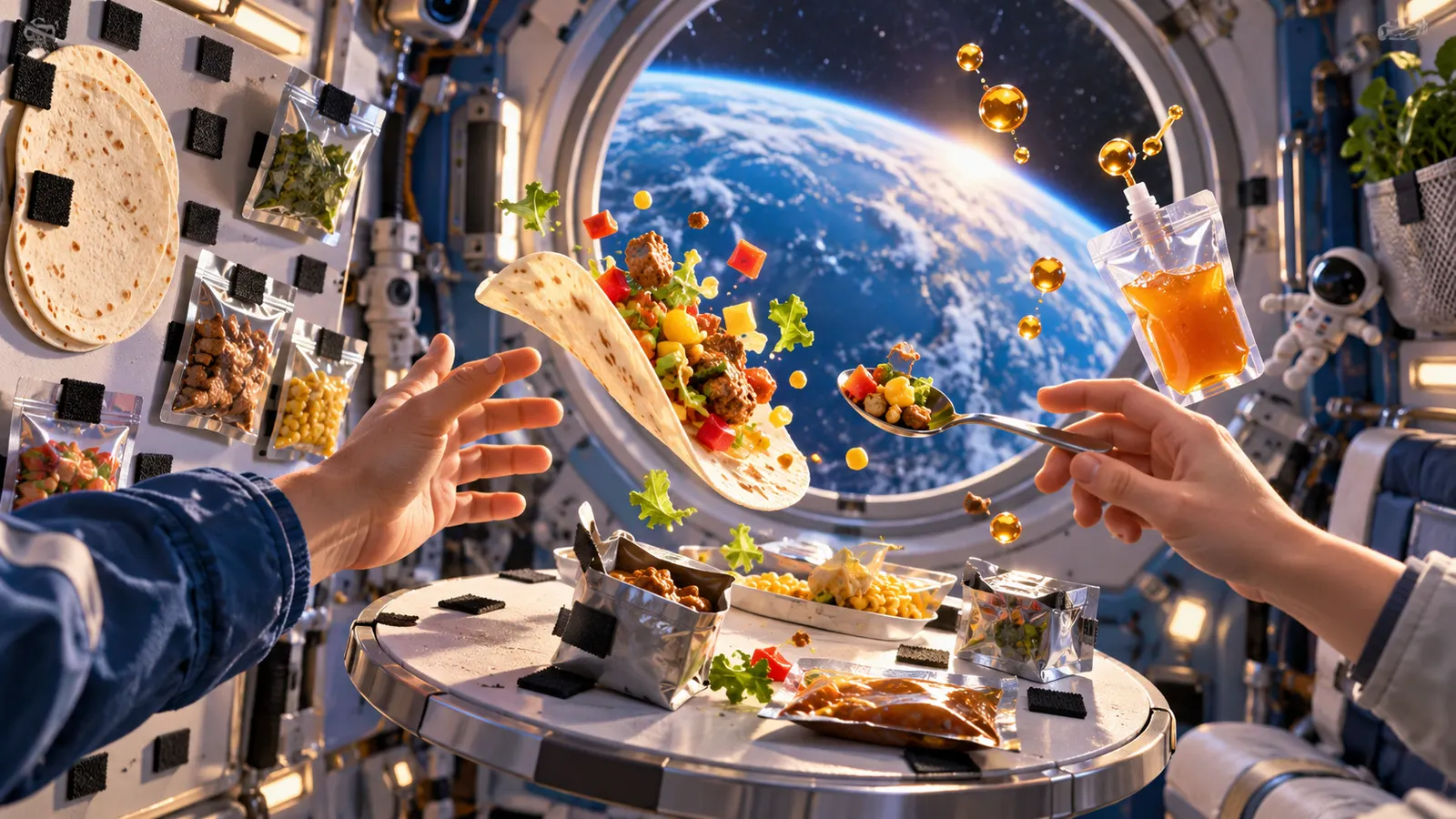 【ISSの暮らし】宇宙ではパンよりトルティーヤ。おしっこは“明日の飲み水”になる