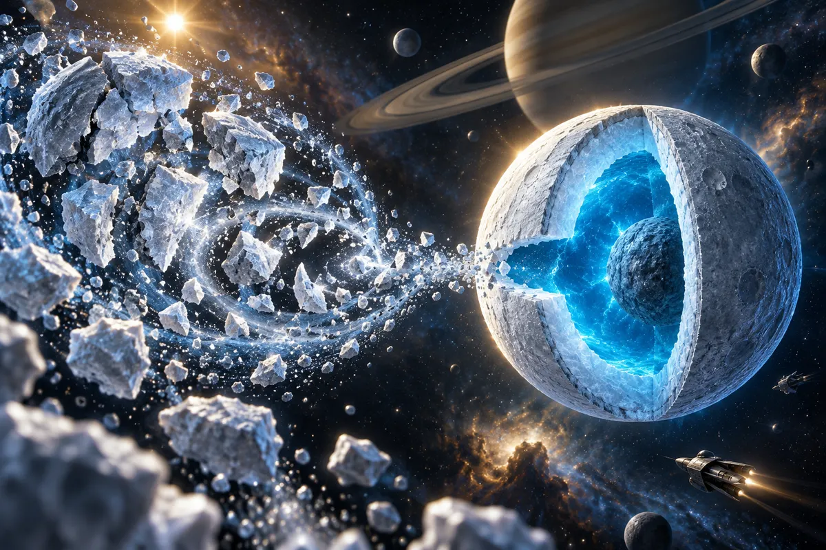 粉々になっても、海を持つ星はまた海を持つ星に戻りやすい