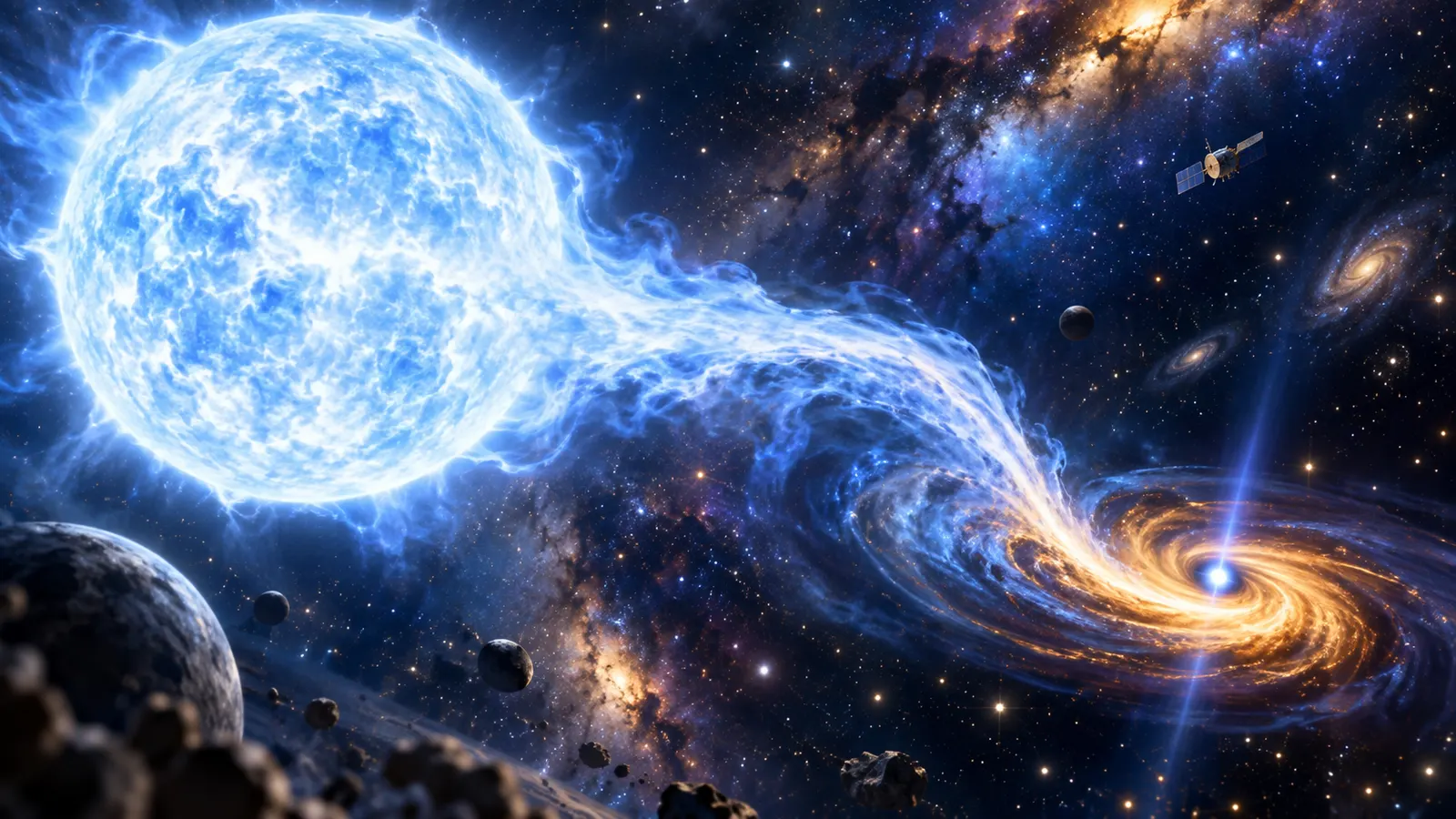 中性子星に「落ちていくガス」を初めて直接とらえた。日本のX線衛星XRISMが見た光のズレ
