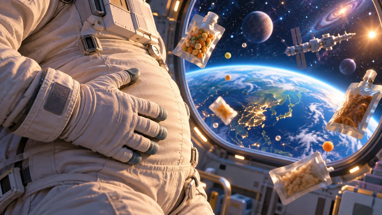 宇宙ではお腹の中が「渋滞」している? 宇宙飛行士52人の血液に出ていたサイン
