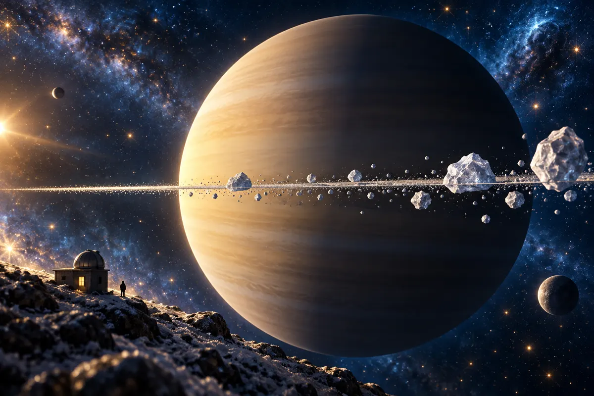 土星の輪は、幅は約28万kmなのに厚さは10mほど