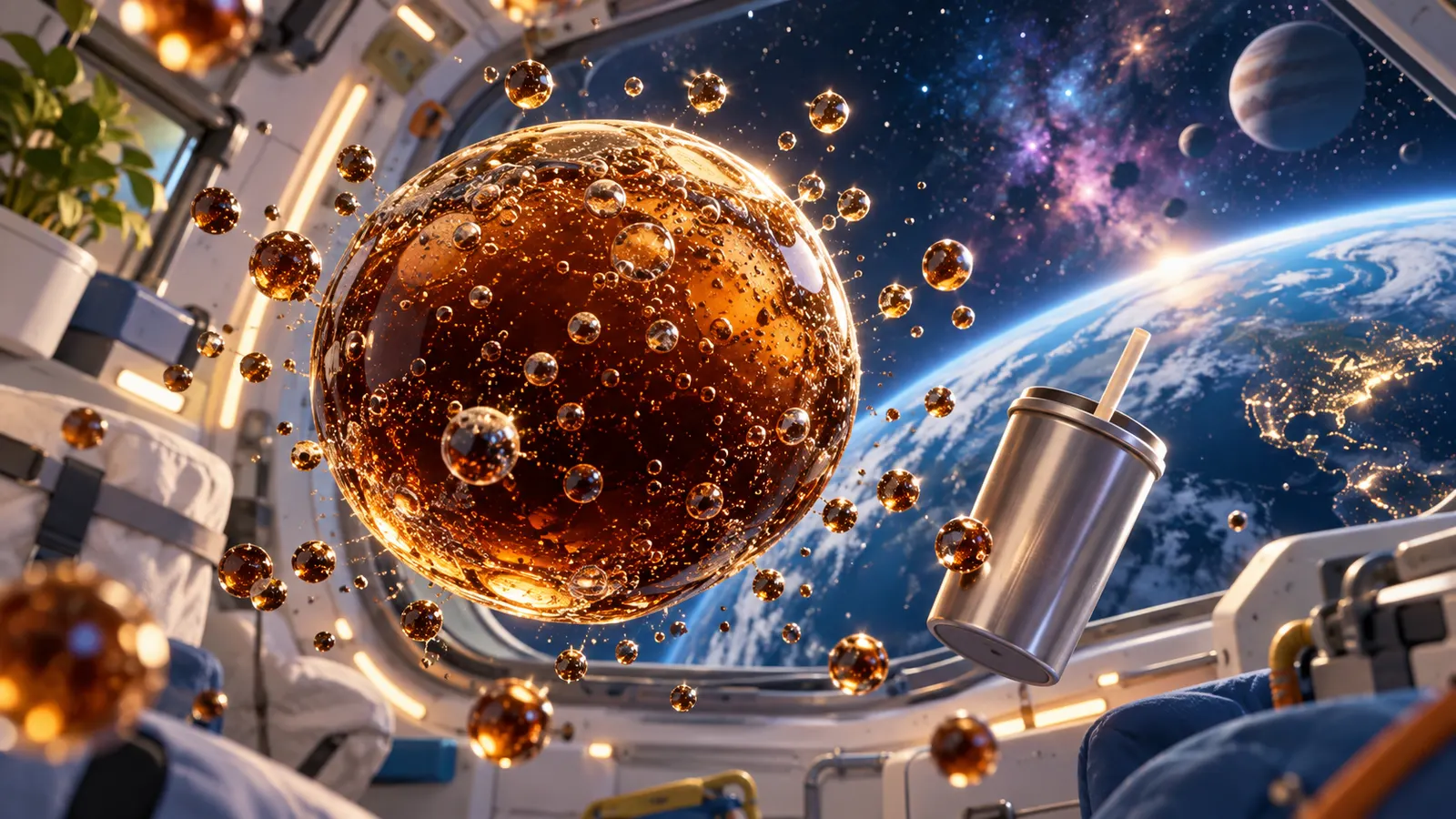 宇宙でコーラを飲むと?1985年の「宇宙コーラ戦争」はぬるい泡だらけで終わっていた