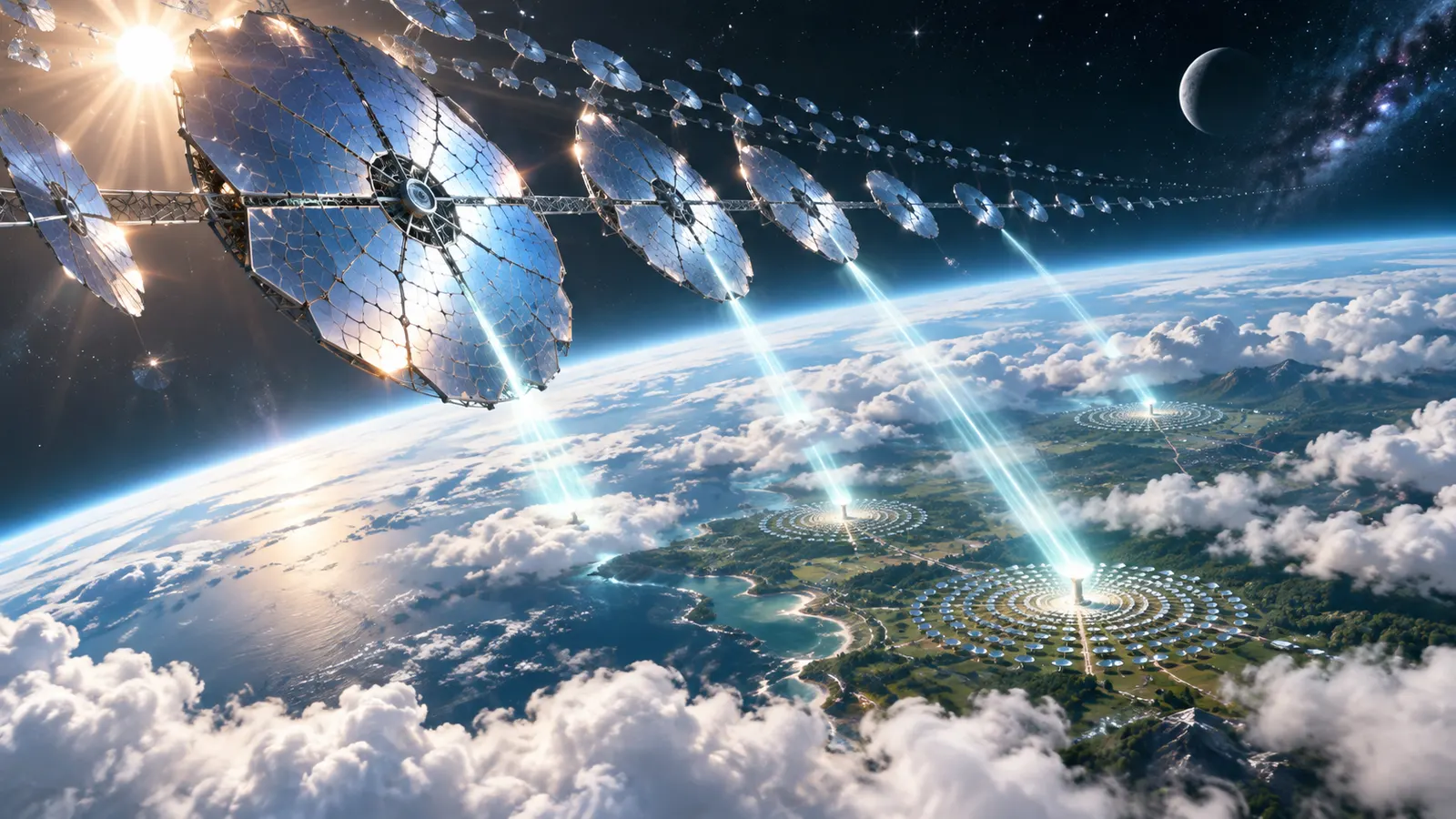 宇宙なら夜も雨もない。宇宙で太陽光発電して地上に“電波で送る”計画は意外と本気だった