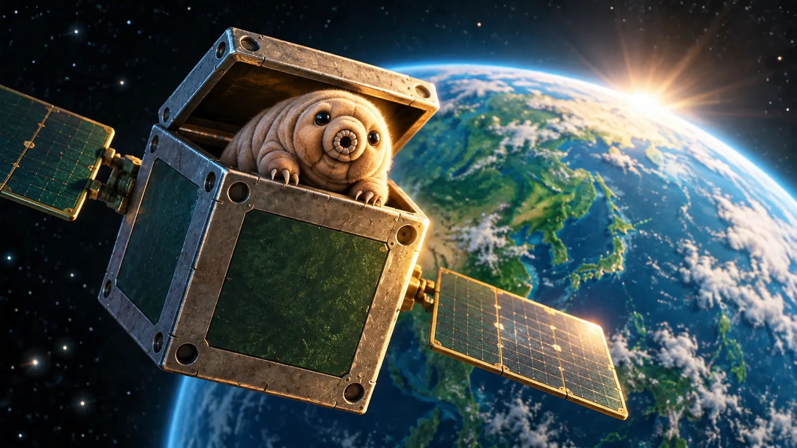 クマムシは宇宙で生き残ったが、紫外線には弱かった