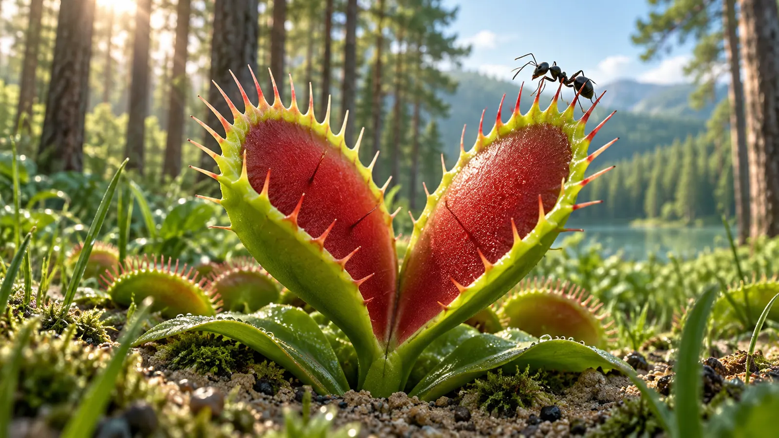 ハエトリグサは、虫に1回触られたことを30秒間覚えている