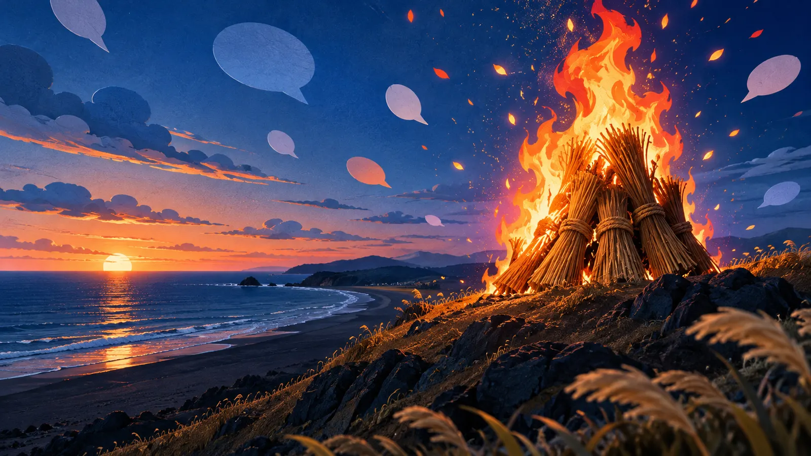 英語の「tsunami」は、日本語から入った言葉