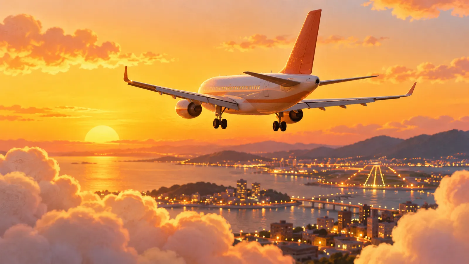 飛行機で耳が痛くなりやすいのが着陸前なのは、耳の管が下りで自然に開かないから