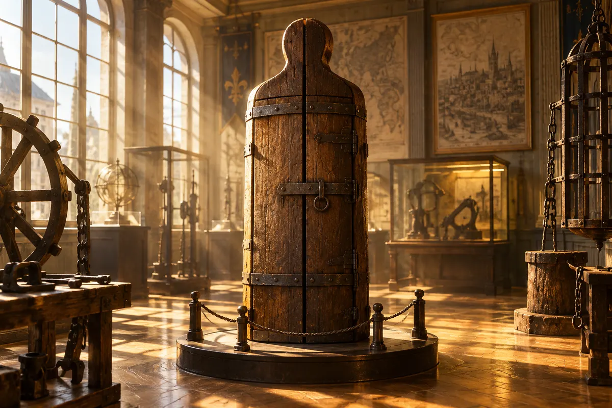 1890年代、拷問具はイギリスやアメリカで展示された