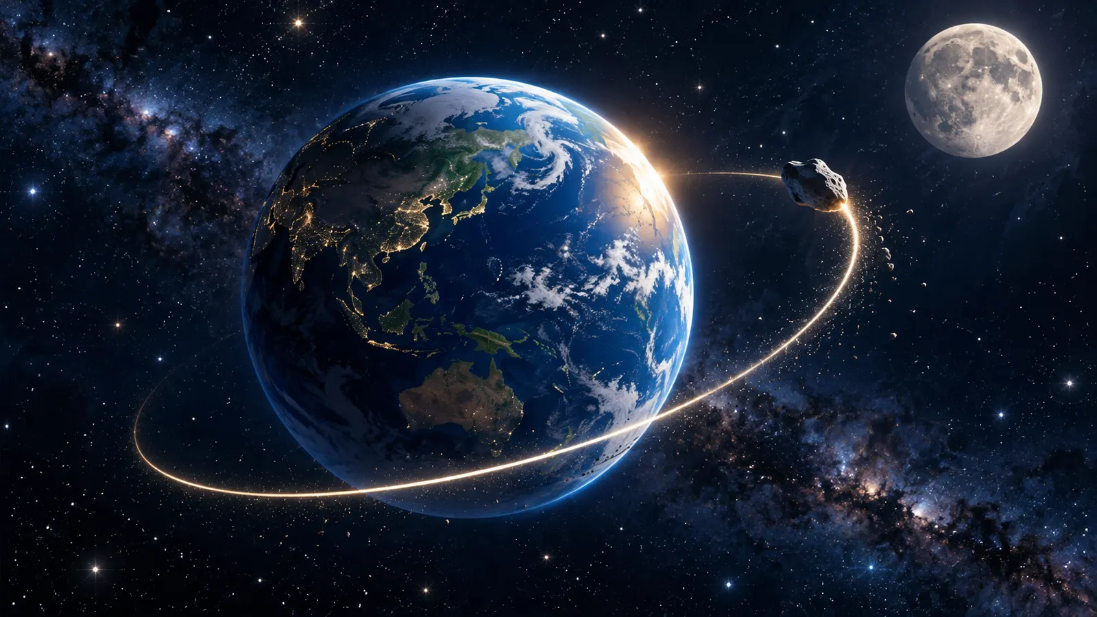 2024年に「2つ目の月」と話題になった小惑星は、地球を1周もしなかった