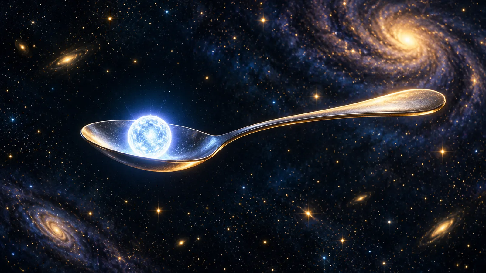 中性子星の物質は、小さじ1杯で約15億トンになると計算できる