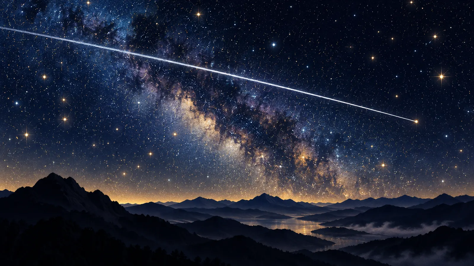 流れ星の正体は、ほとんどが砂粒くらいの小さな粒