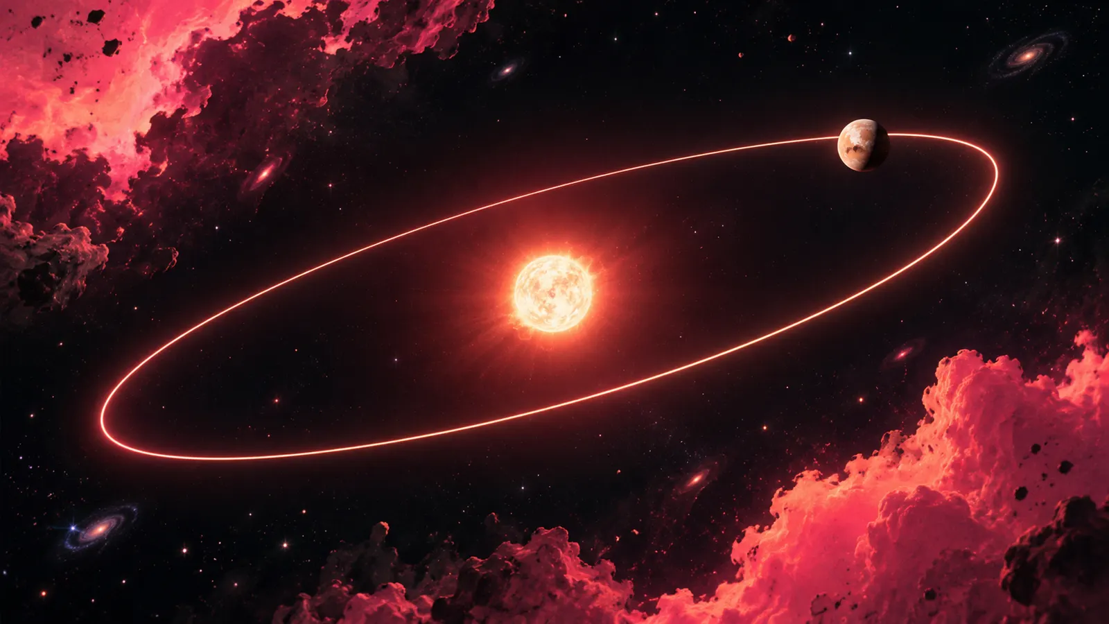 冥王星は1930年に見つかってから、まだ太陽を1周していないが、もう半周は過ぎた
