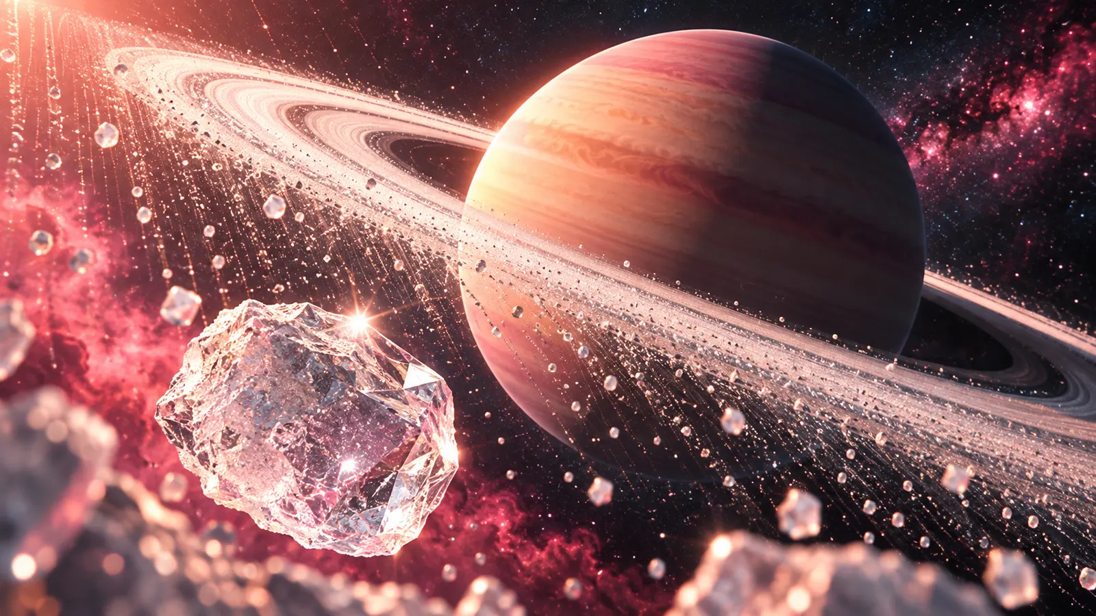 土星の輪は、恐竜より新しいかもしれない